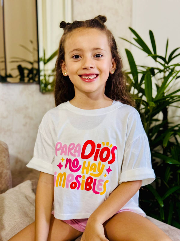 Para Dios no hay imposibles  - Moon Design - Oversize