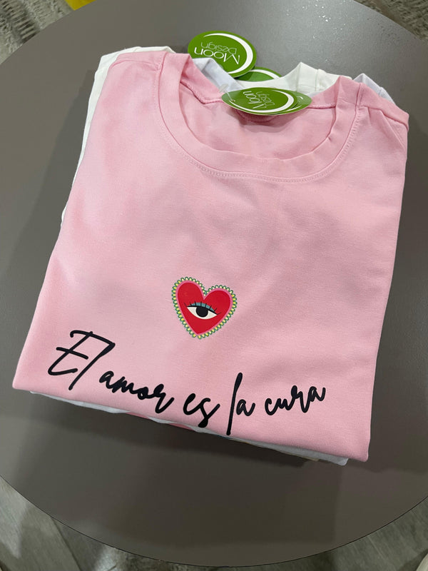 El amor es la cura - Moon Design